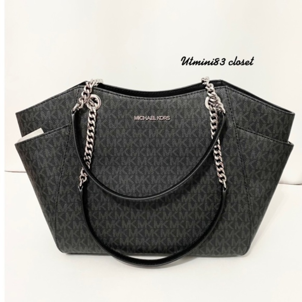 🆕☑️NEW☑️MK chain shoulder tote bag/shoulder bag🆕black